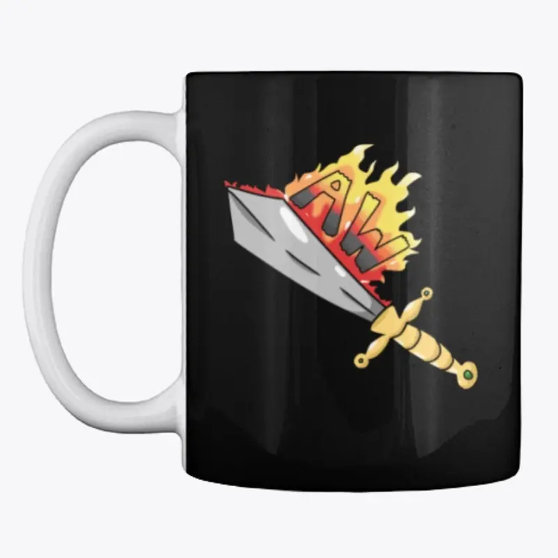 Arcade Warrior Sword Mug